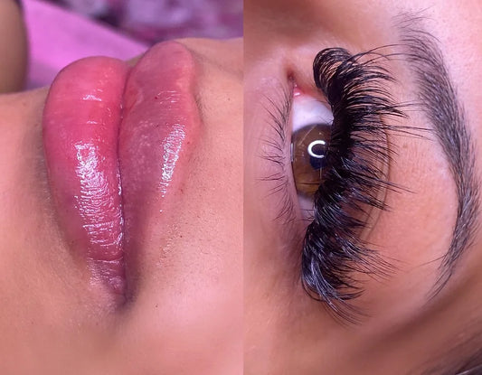LASHES AND 1ML LIPS