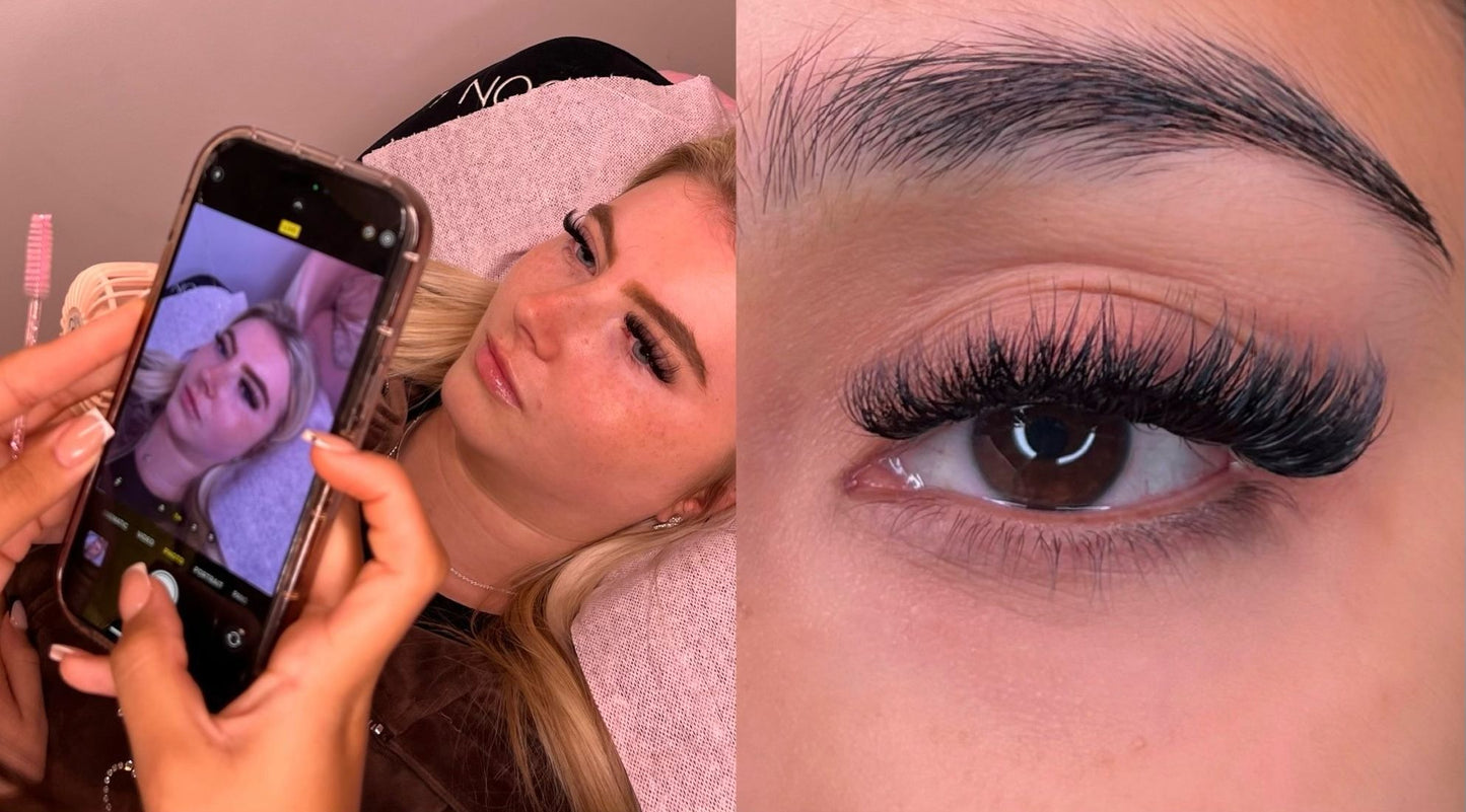 1-1 FOR QUALIFIED LASH TECHNICIANS (STYLING, TECHNIQUE & FANNING)